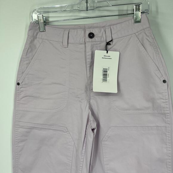 Stio Rivet Twill Carpenter Pants in Lavender Fog NWT - Picture 2 of 8